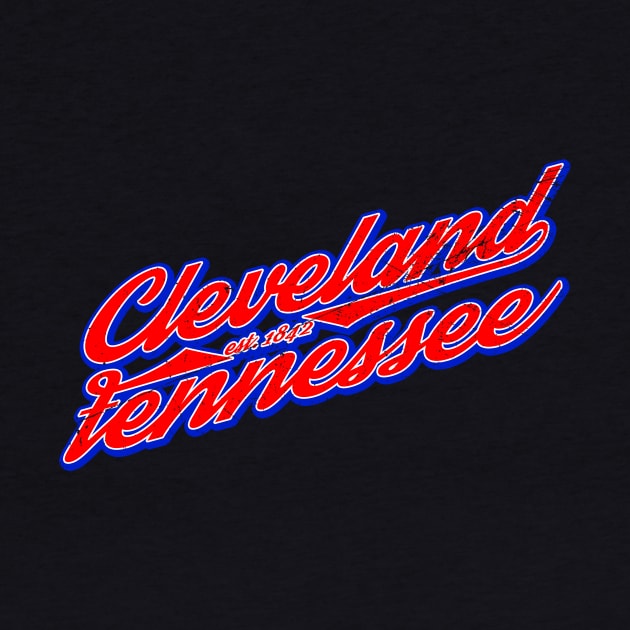 Cleveland Tennessee - Swoosh by BigOrangeShirtShop